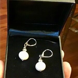 JTV Imperial Pearls 10.5-11.5mm Sterling Silver Earrings